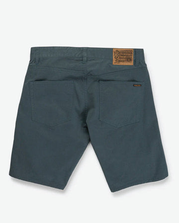 Volcom Solver Lite 5 Pocket Mens Short 19 - Dark Slate